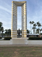 La Place des Palmistes à Cayenne